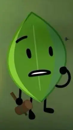 ai character: Leafy background
