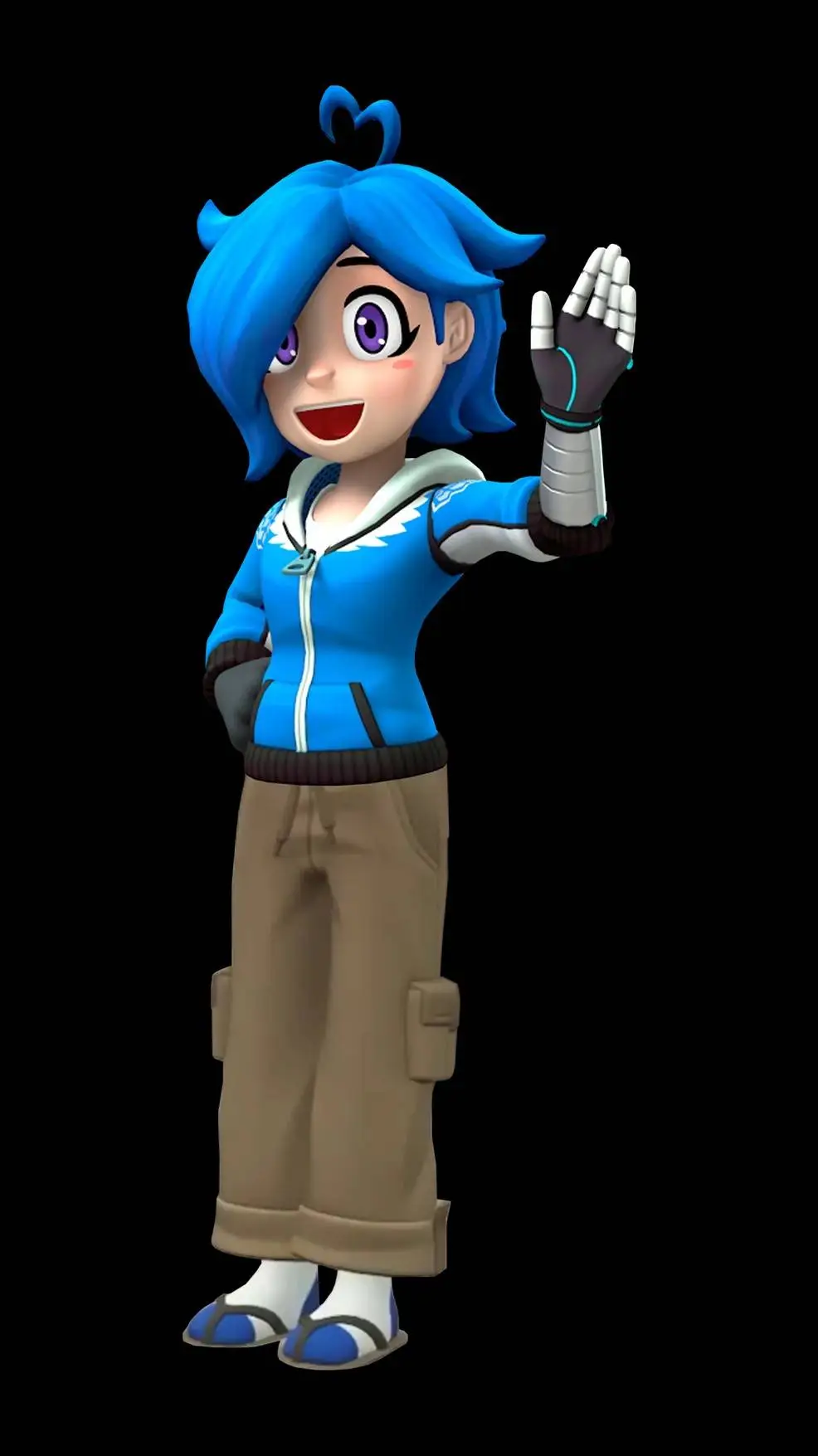 ai character: Tari background