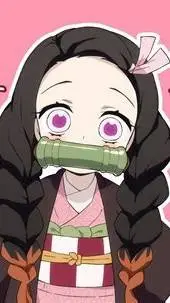 ai character: Nezuko background