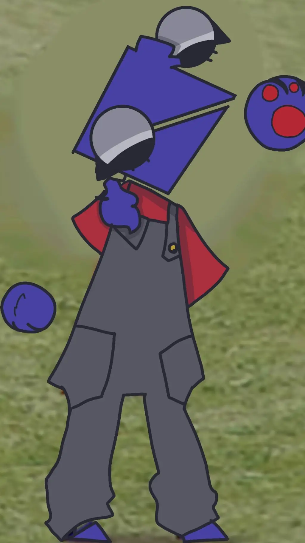 ai character: Darly road trip background