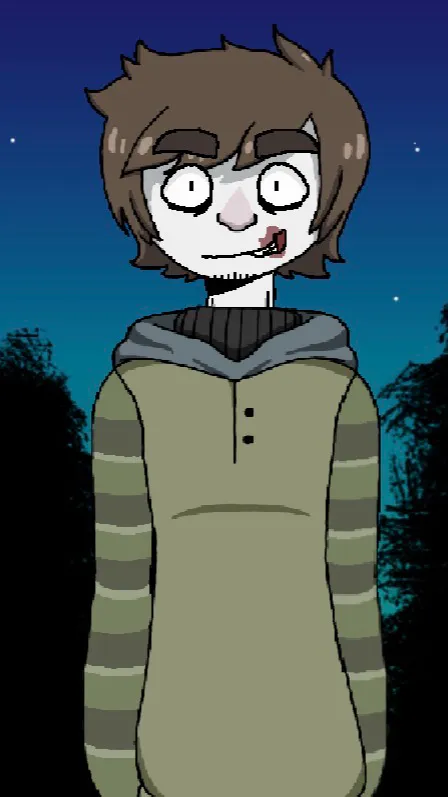 ai character: Ticci Toby background