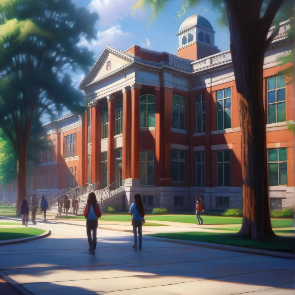chat with ai character: A Weird School