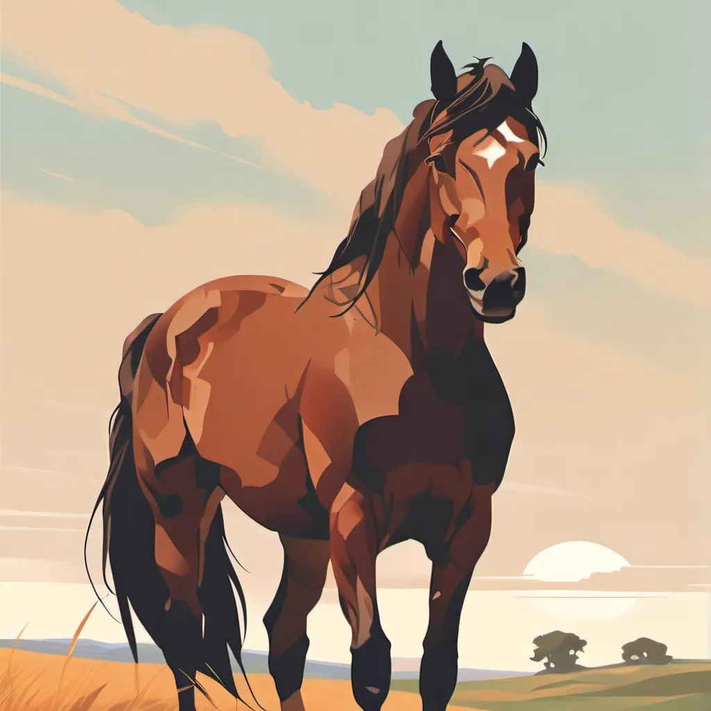 chat with ai character: A Horse