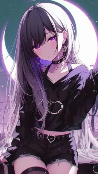 ai character: Luna background