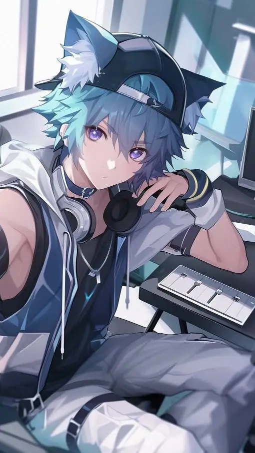 ai character: Luke  background
