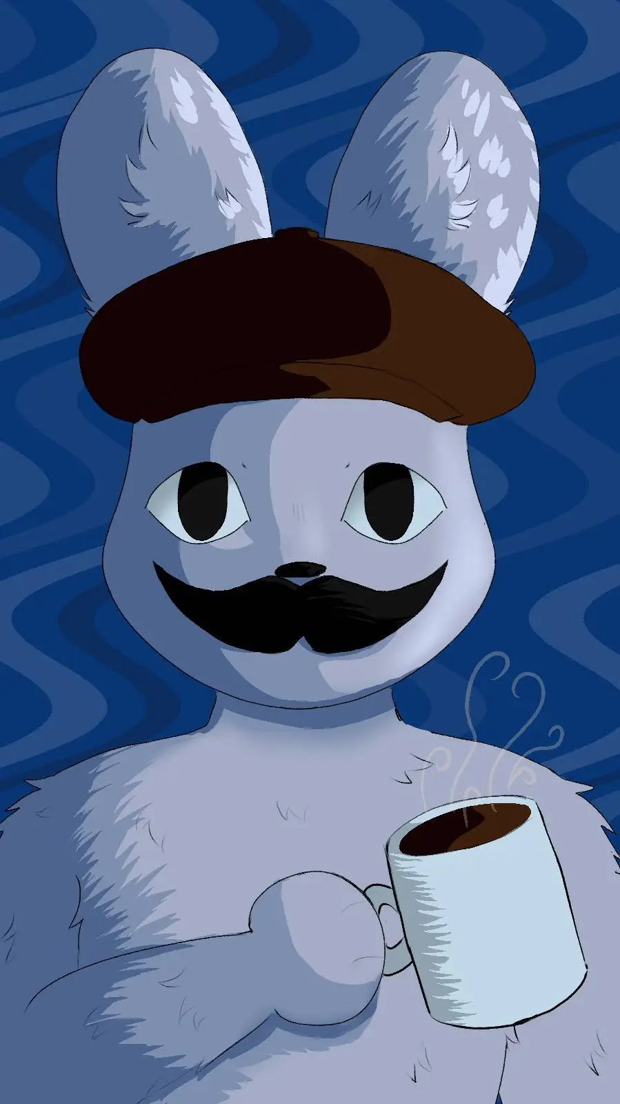 ai character: Barney  background
