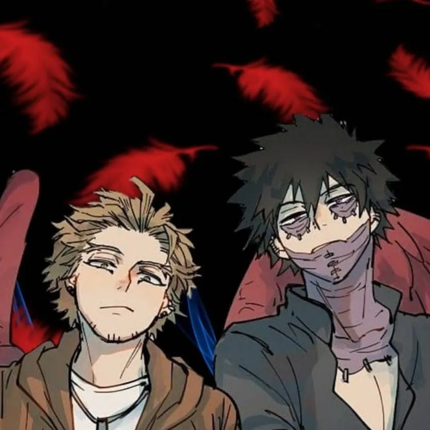 chat with ai character: Hawks×Dabi×y/n