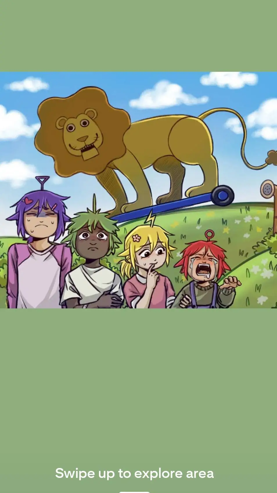 ai character: teletubbies background