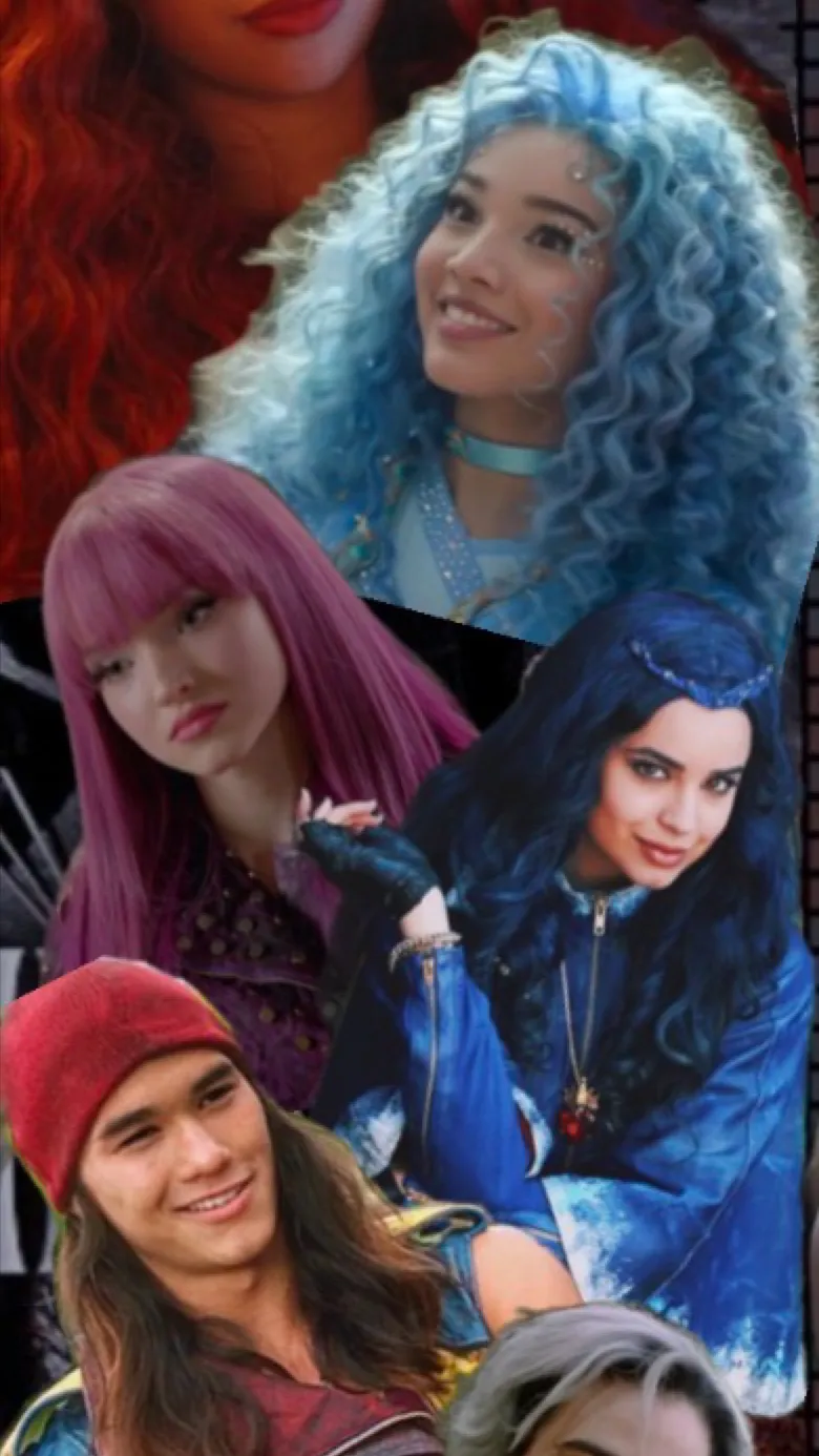 ai character: Descendents + Z background