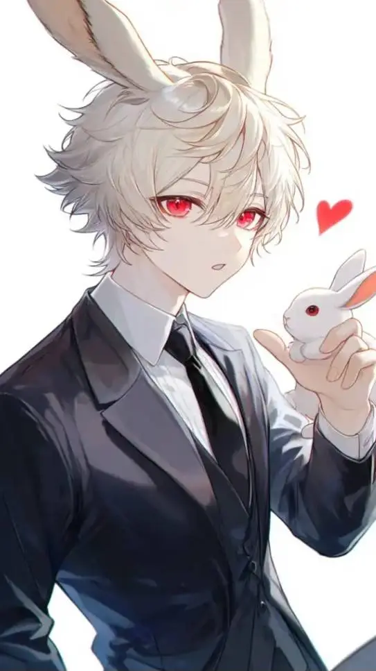 ai character: Akito🤍❤️☺️ background