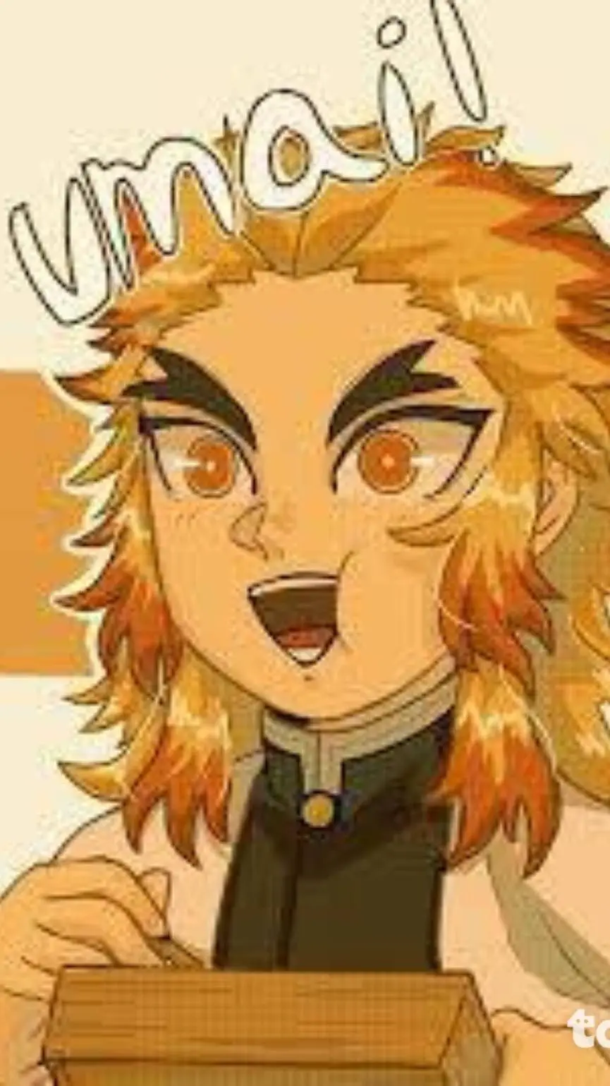ai character: Rengoku  background