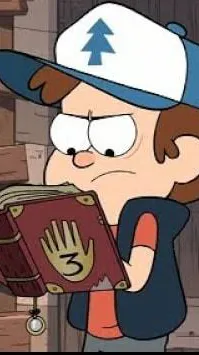 ai character: Dipper pines background