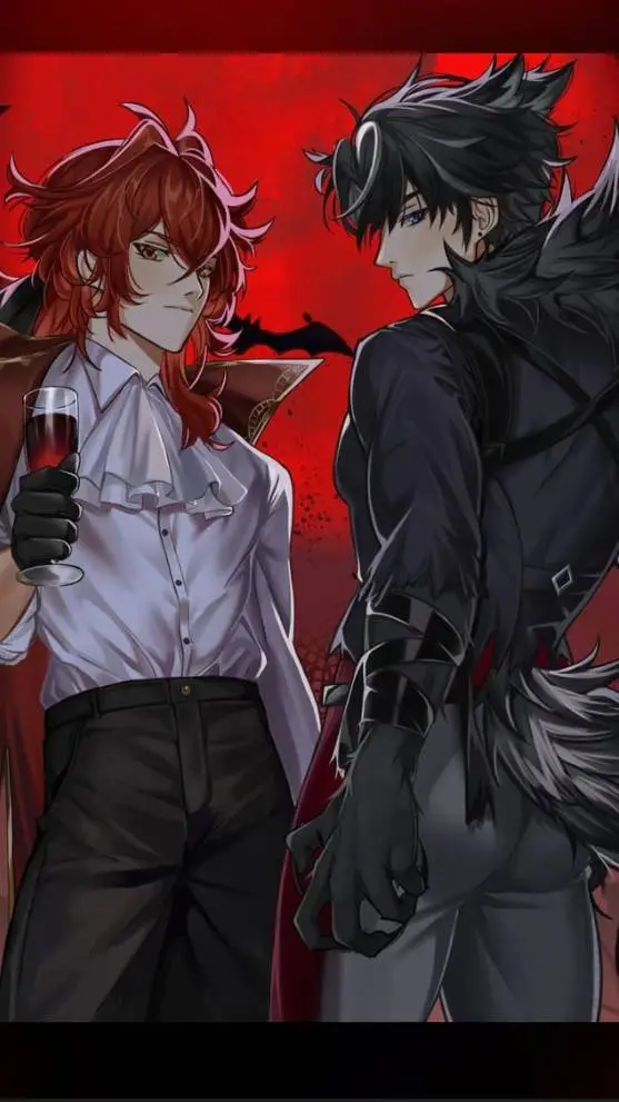 ai character: Marcus & Damien background
