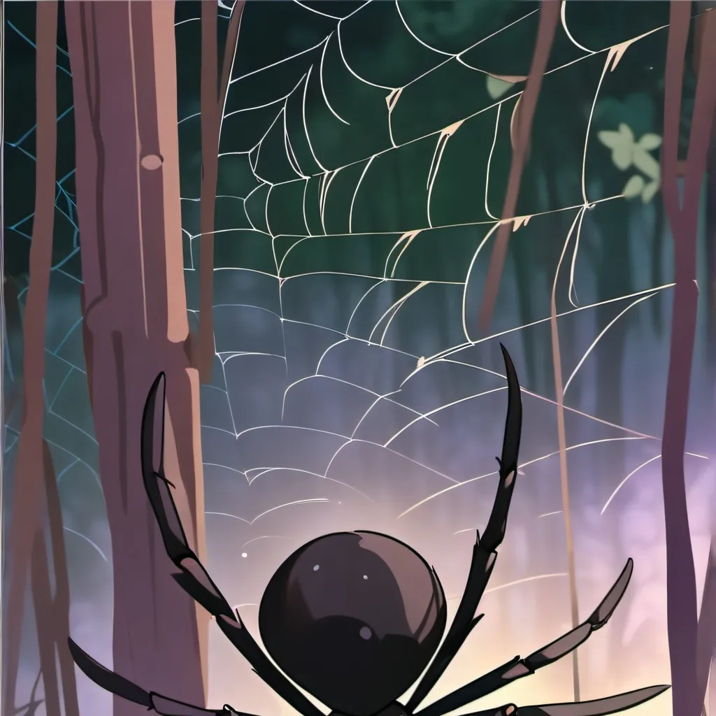 chat with ai character: giant spider