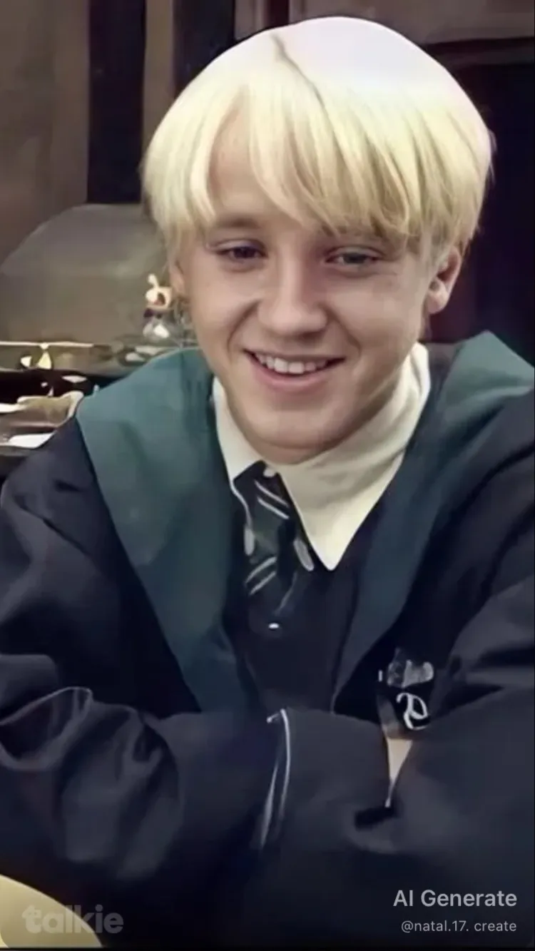 ai character: Draco Malfoy  background