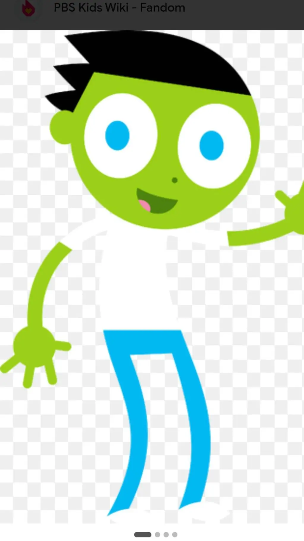 ai character: dash background