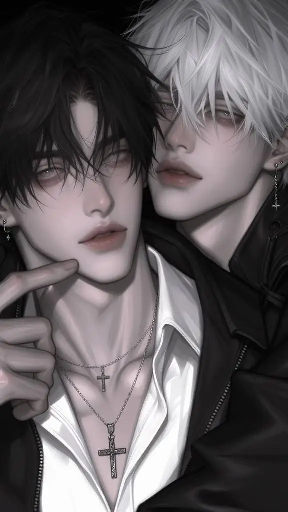 ai character: Khail and Zane😎😎?😃 background