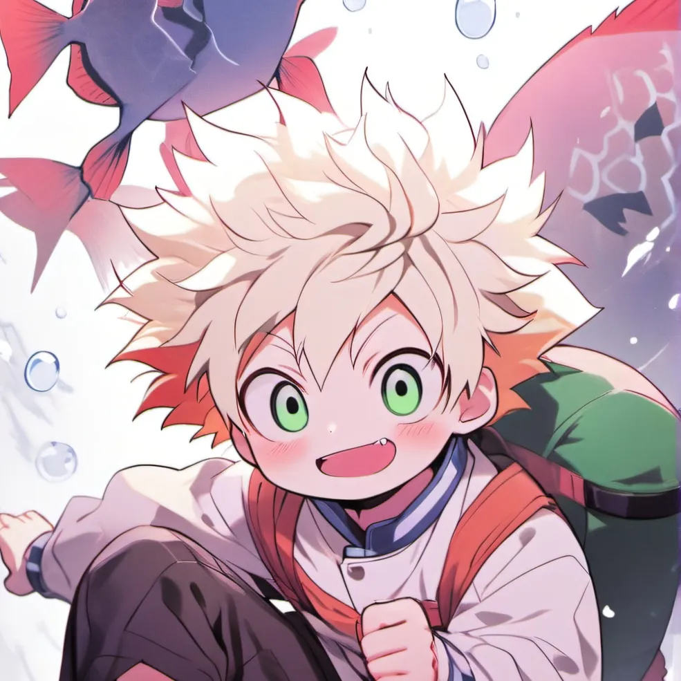 chat with ai character: Bakugo jumeau/elle