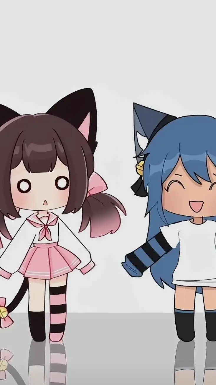 ai character: meow and bella background