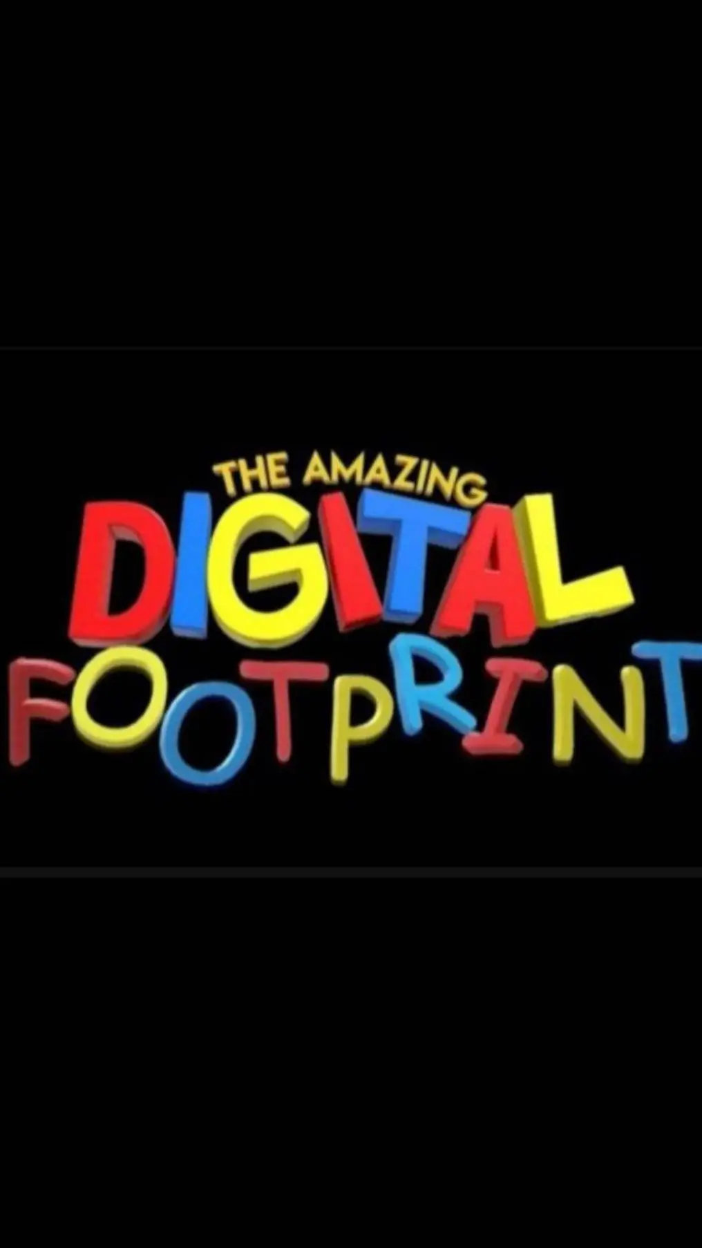 ai character: digital footprint  background