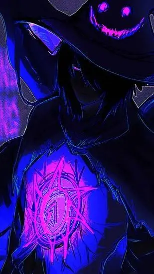 ai character: Azure background