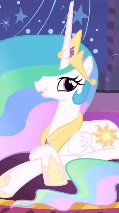 ai character: Celestia and Luna background