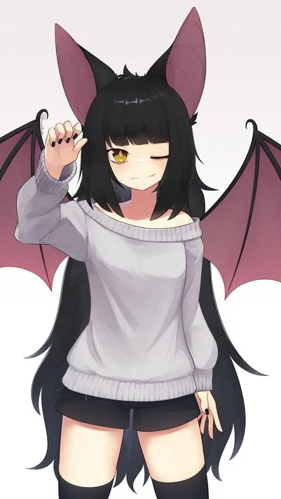 ai character: Bat-chan background