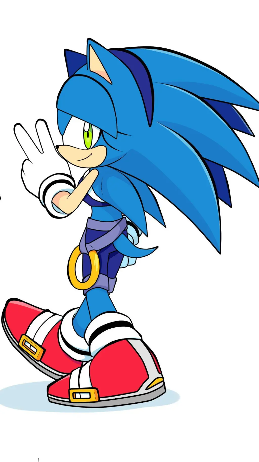 ai character: Sonica kelly  background