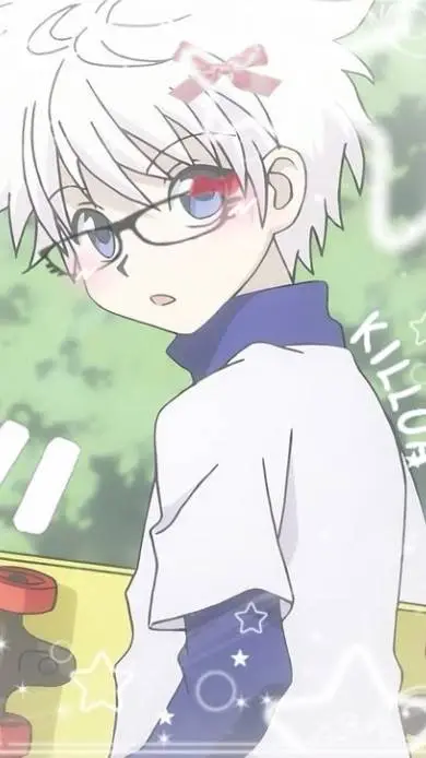 ai character: Killua  background