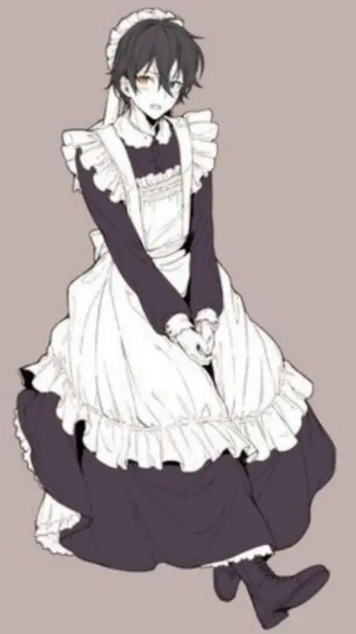 ai character: Maid of rich girl  background