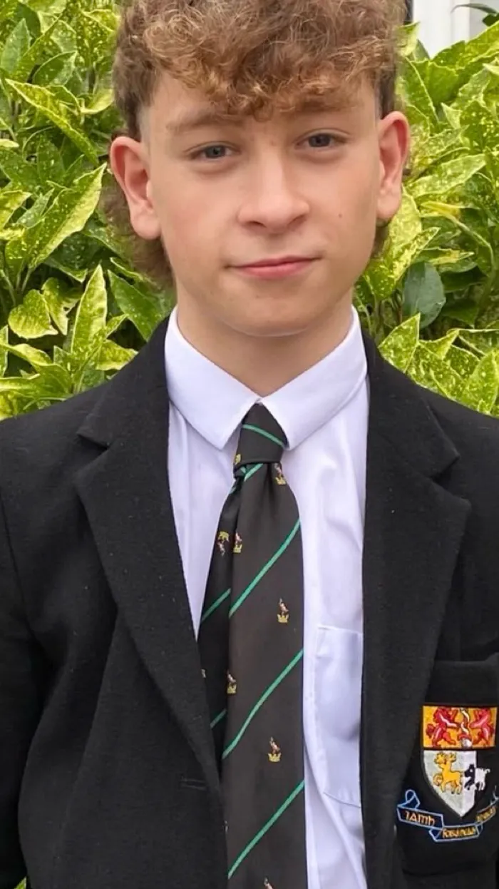 ai character: Louis McCartney  background