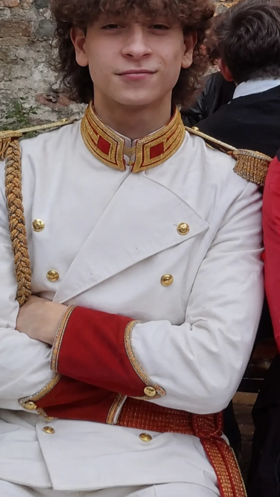 ai character: Prince Louis mccar background