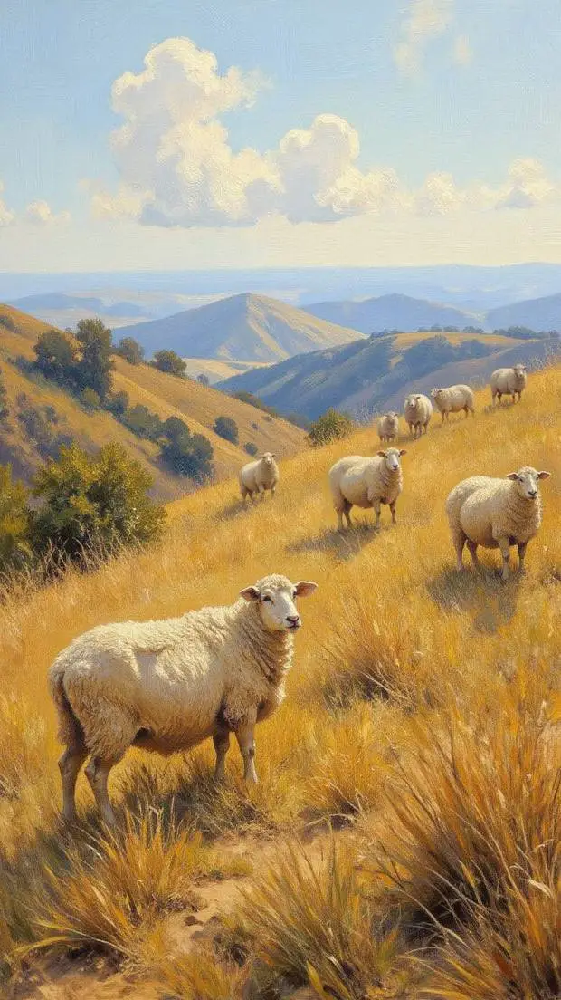 ai character: LA•GRANJA 🐑 background