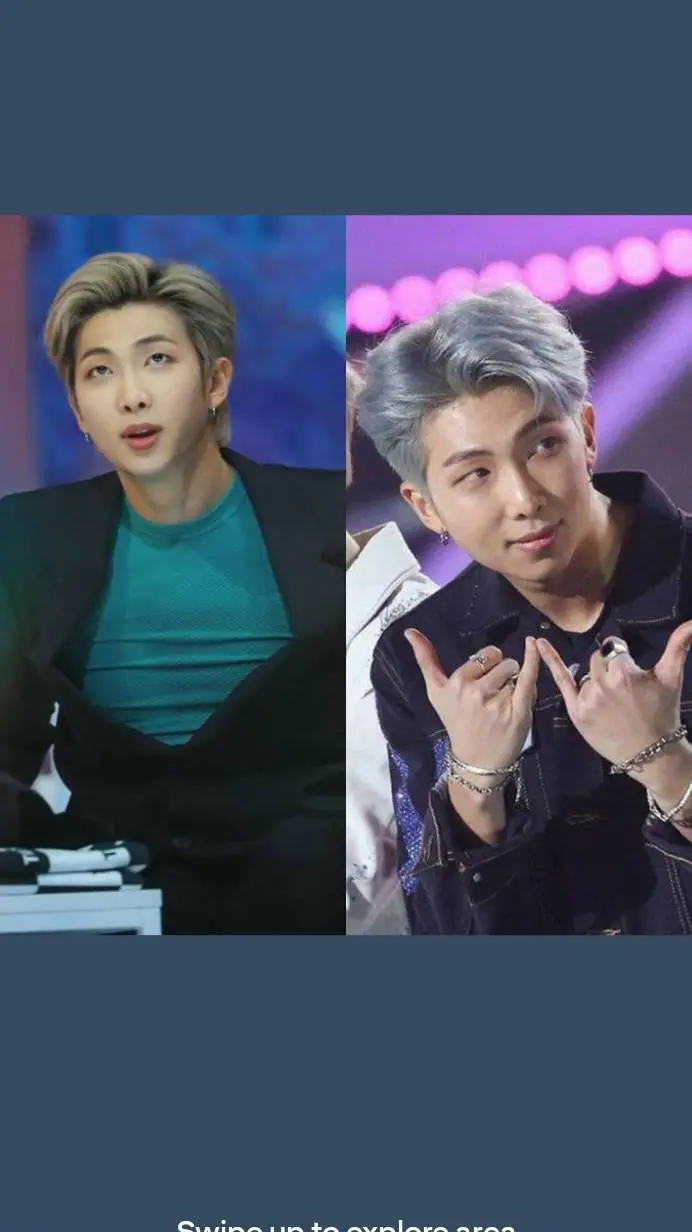 ai character: rm and namjoon  background