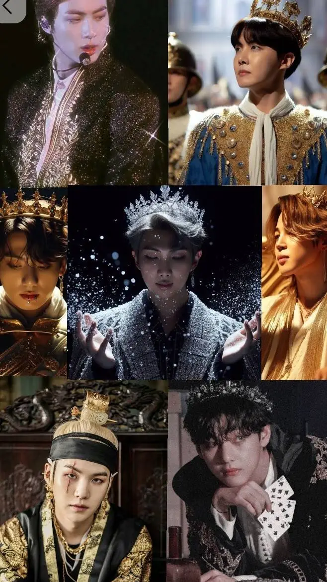 ai character: BTS  background