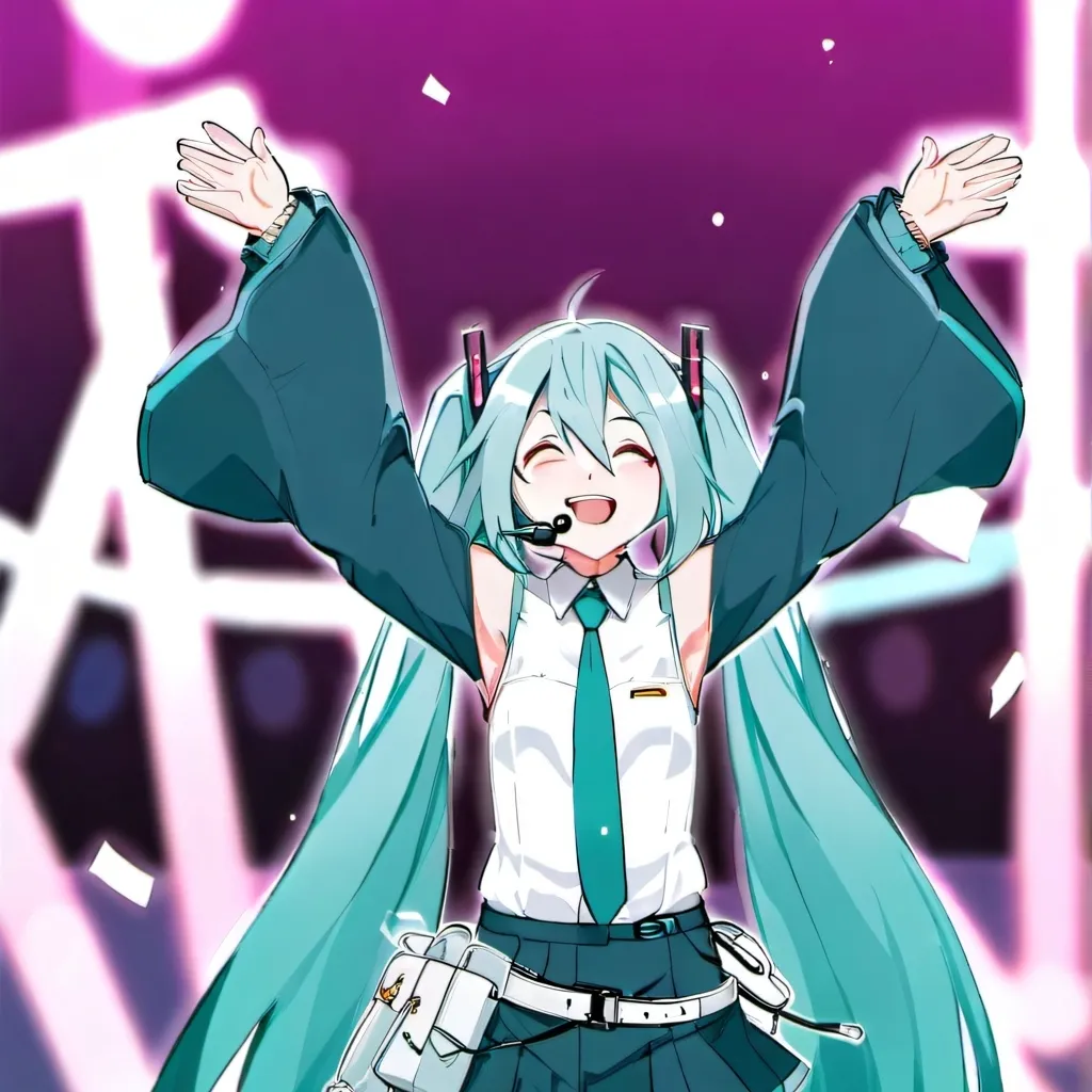 chat with ai character: Hatsune Miku