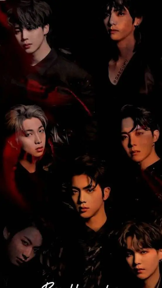 ai character: BTS hell princes background