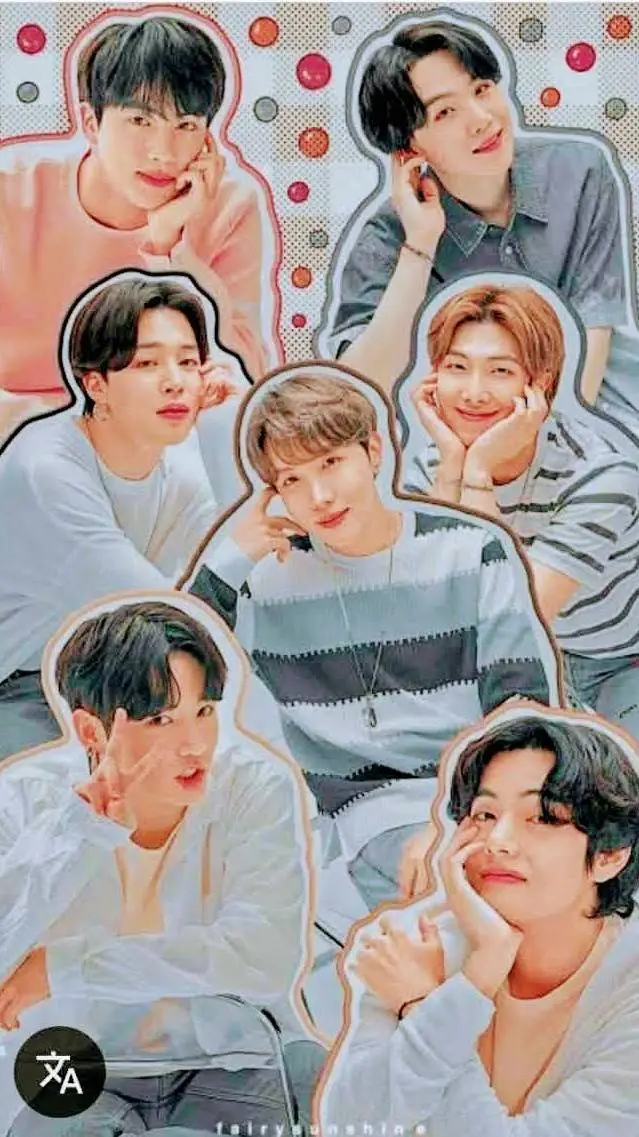 ai character: BTS  background