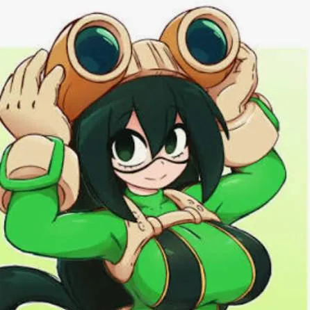 chat with ai character: tsuyu asui