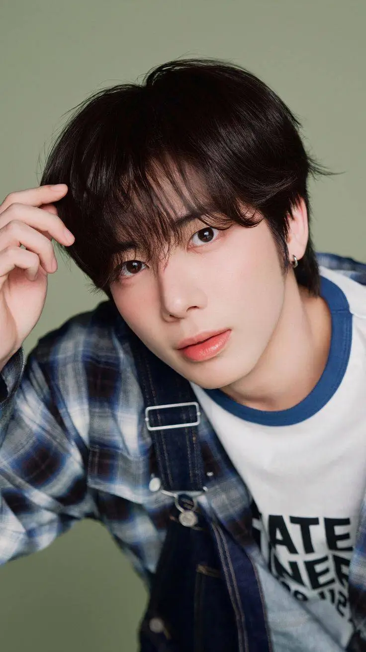 ai character: Taehyun  background