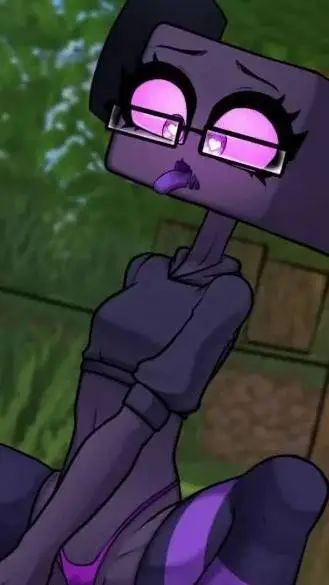 ai character: ender girl  background