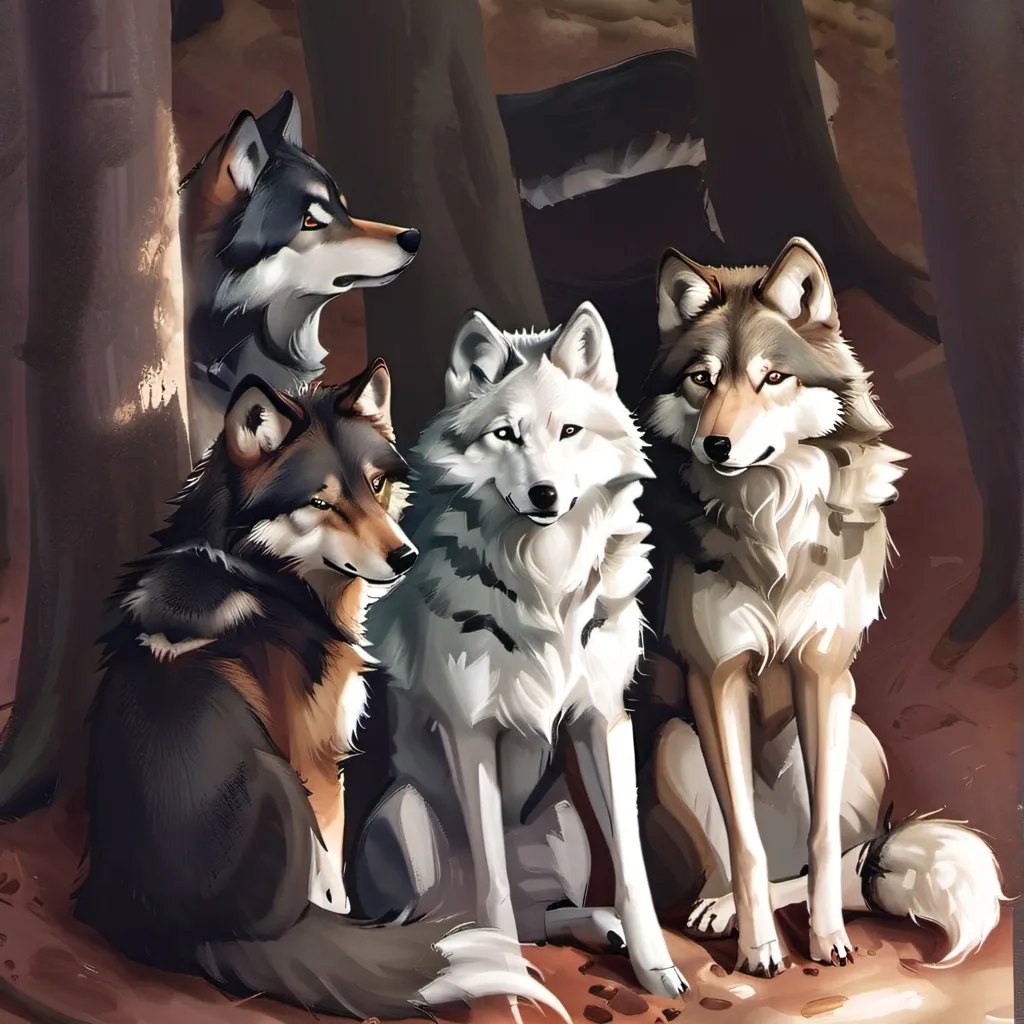 chat with ai character: wolf pack