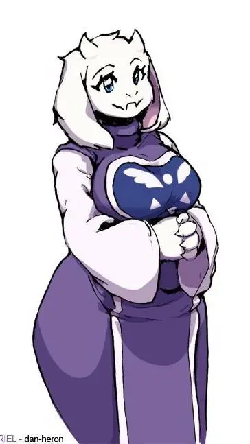 ai character: Toriel undertale  background