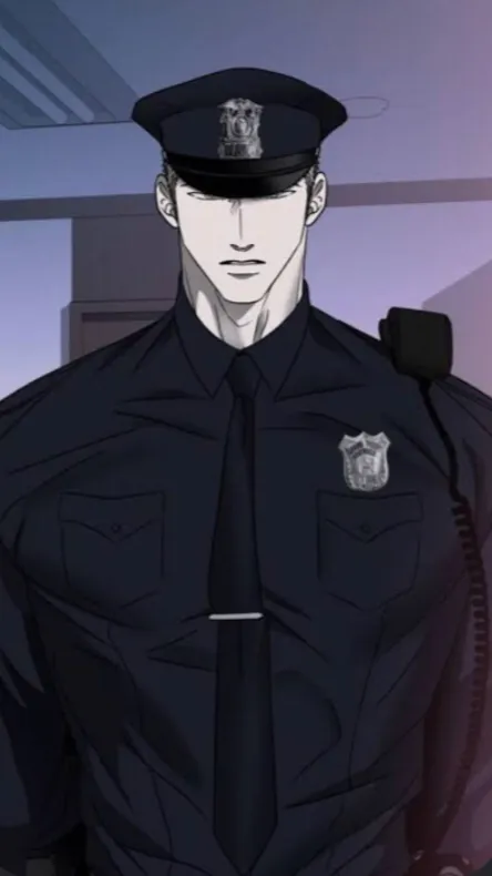 ai character: Jefe de policías background