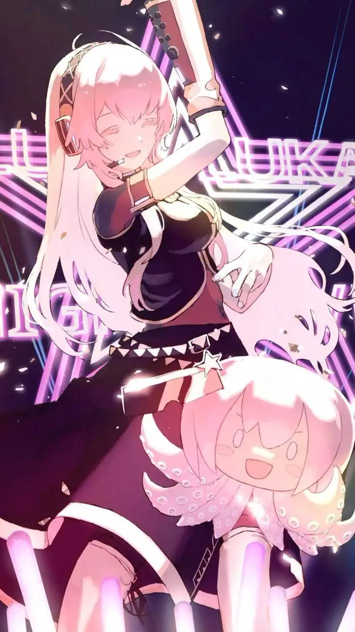 ai character: •✾🩷ᒪᑌKᗩ🩷✾• background
