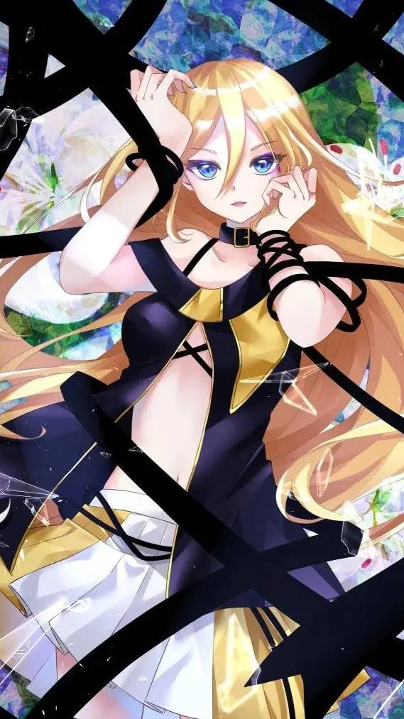 ai character: ♬🔶ᒪIᒪY🔶♬~ background