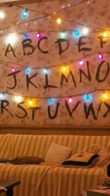 ai character: Stranger things background