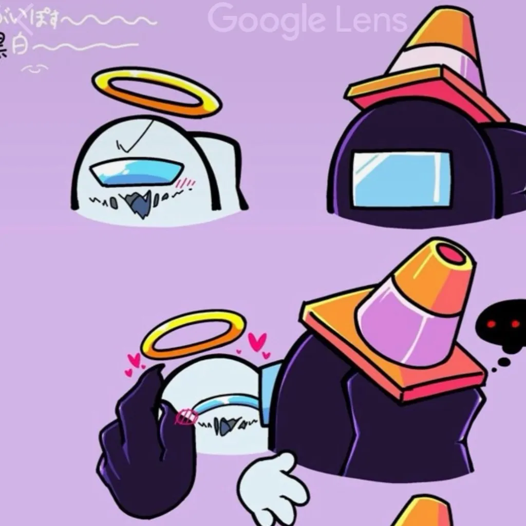 chat with ai character: White x black