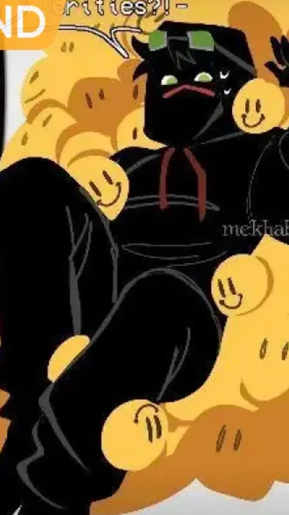 ai character: Verity x mob background