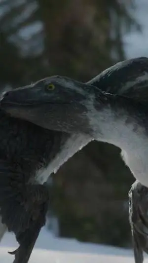 ai character: utahraptor hembra  background